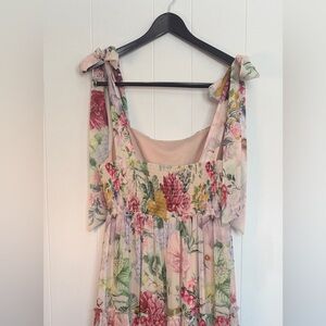 Baltic Born Floral Tie-Strap Blouse
